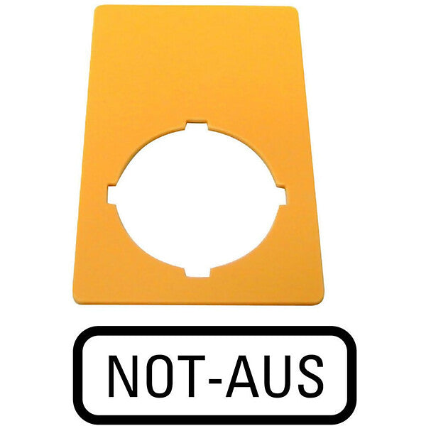 Eaton NOT-AUS-Schild NOT-AUS M22-XZK-D99
